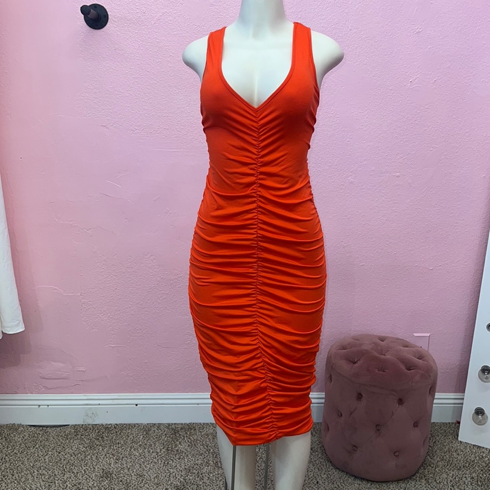 Orange Dress